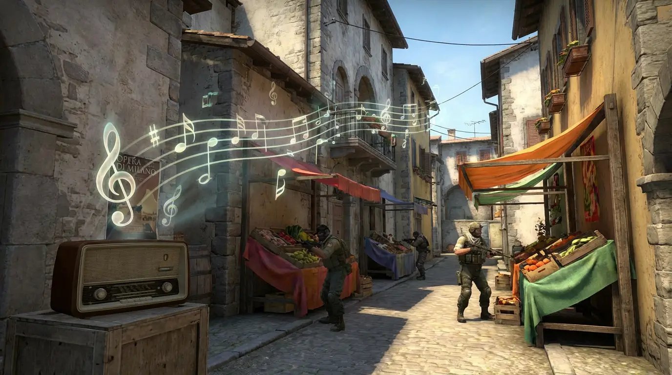 A quiet moment in the spawn area of Office